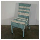 Wicker chair, some wear