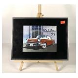1957 Chevy Bel Air picture with foiled effect,