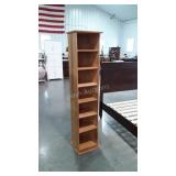 Pine Bookcase Chimney style Cabinet,