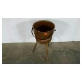 Ice bucket stand, 23"