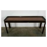 Sofa table, 18 x 64 x 26