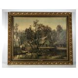 Windsor Art Products print on board of H. Bolton