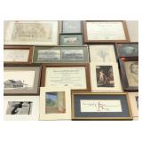 Wall art group, framed pictures, matted pictures,