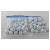 Golf balls, seventy-two used golf balls, includes