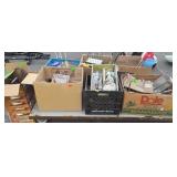 Group of misc. Hardware related items, light,