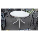 40" Round Poly Outdoor Table