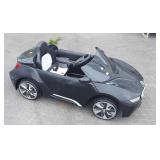 BMW, kids power wheels type car. No battery or