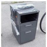Misc, metal lot, file cabinet, missing one