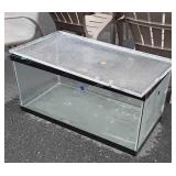 Aquarium Tank with hardware wire lid, 18x36x17"