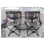 Pair of Sanangleo Folding Camping chairs, like