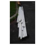 PVC Pipe lot, 1.5" various lengths, 20 sticks