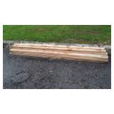 11 2x4x96" long boards,