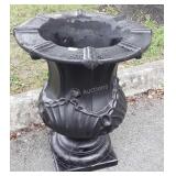 Outdoor Flower Urn, Made of molded Styrofoam,