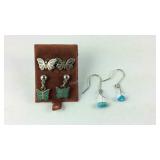 Sterling silver earrings