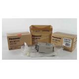 Three Panasonic CCTV cameras, new in boxes