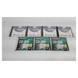 Memorex and Acer rewritable CDs