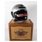 Harley Davidson motorcycle helmet with box, size