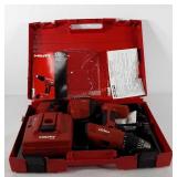 Tools, Hilti drill, battery charger and batteries