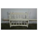 Twin size head and footboard, includes side