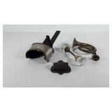 Mixed group, includes glass door knobs, small