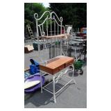Bakers Rack, used condition wooden parts are