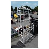 Wine Bottle Rack, missing service Board shelf,
