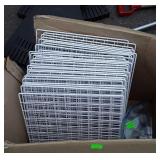 30 Wire Grid panels for cubby Storage unit with