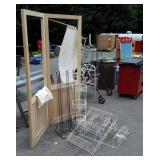 Room divider panel with wear and 5 various