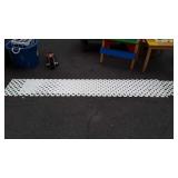 Two pcs vinyl Lattice 14&16" wide x 8ft long