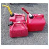 3 Poly Gas Cans