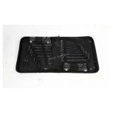 Set of allen wrenches, SAE and Metric, in case