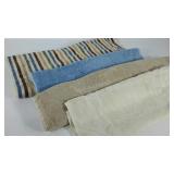 Four towels, used condition