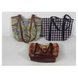 Three Longaberger hand bags