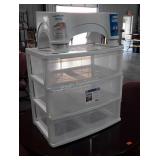 3pc Lot, includes two Toilet Stools, and 3wide