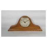 Times Square wooden quartz mantel clock