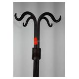 Metalworks fireplace poker stand, 33.5" tall