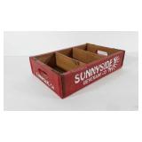 Decor Sunnyside Beverage Co wooden crate