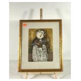 Graciela Rodo Boulanger print, girl holding her