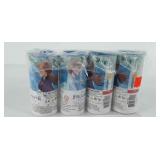 Four frozen puzzles, 5" x 7"