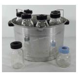 Evenflo glass baby bottles and sterilizer