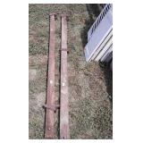 Pair of wooden 5ft Carpenters Clamps