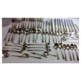 Sterling silver Towle Chippendale flatware,