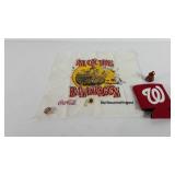 Washington Redskins and Nationals memorabilia,