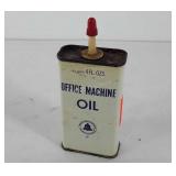 Office machine oil, 4 FL. Ozs.