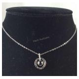 "I love you" hidden message necklace 20-22in