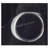 Size 7 stainless steel ring