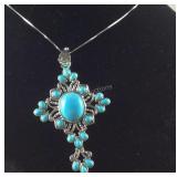 Sterling silver necklace 18-20in