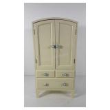 Doll sized armoire, 8" x 11" x 21"