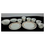 Corelle by Corning and Pyrex dish set, service