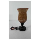 Mosaic glass lamp, 13.5"